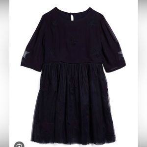 Stella McCartney navy blue star tulle dress size 12 years